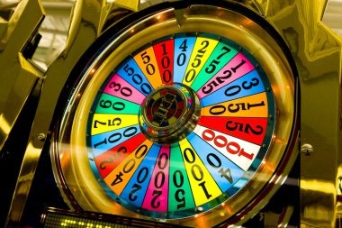 Mega Wheel live dealer spinning